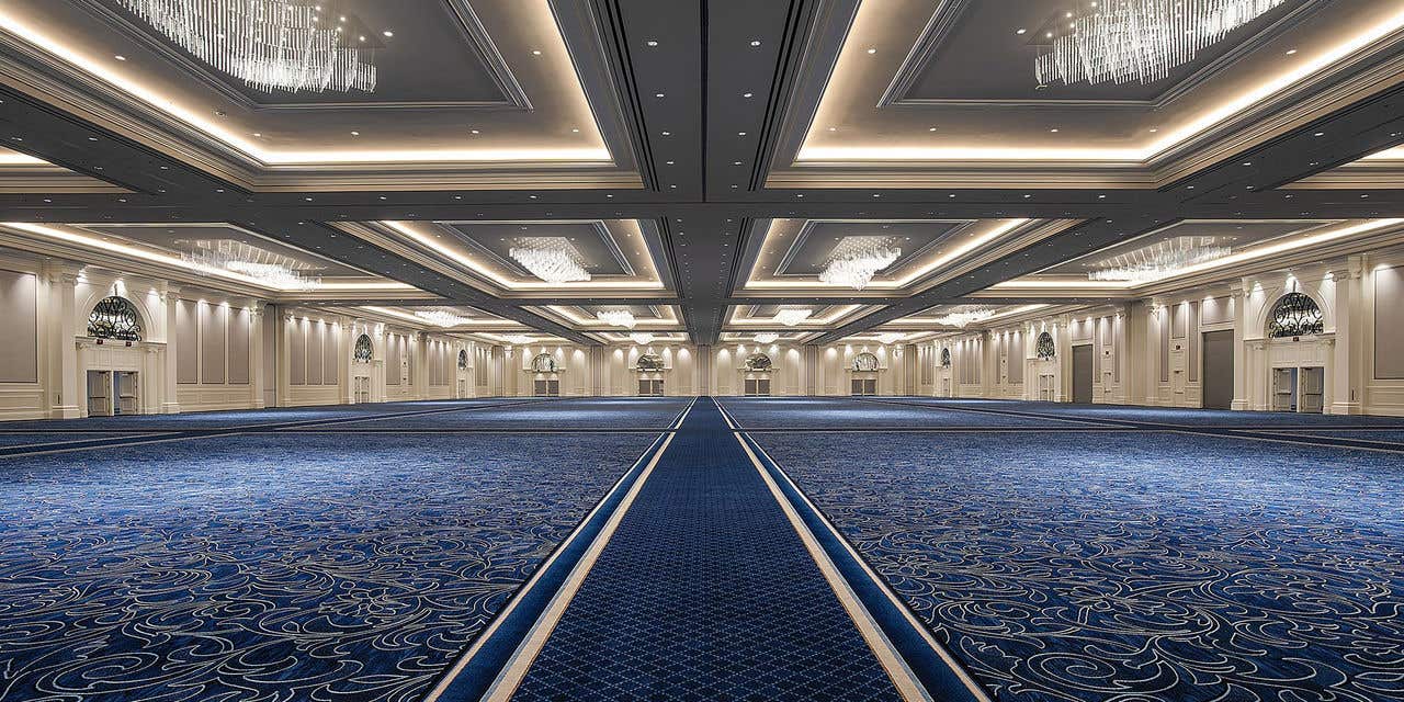 A bright and open boardroom